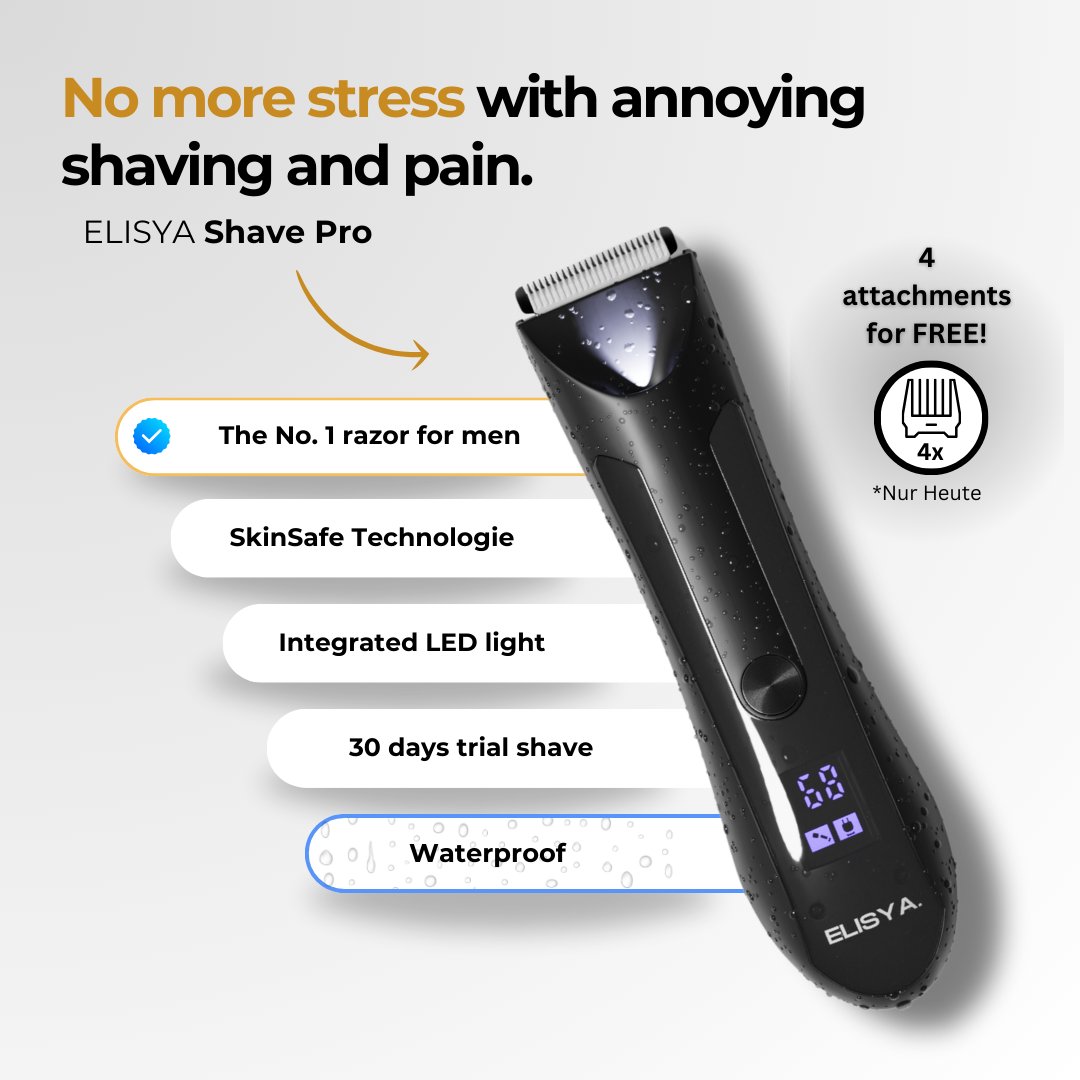 Shave Pro™ The razor for intimate and body care